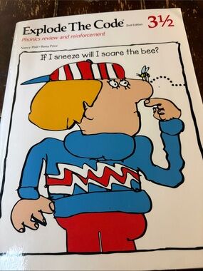 3½ Phonics Review Workbook - - White/Blue/Red